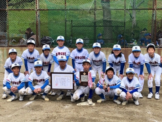 第22回会長旗争奪少年春季大会　準優勝！