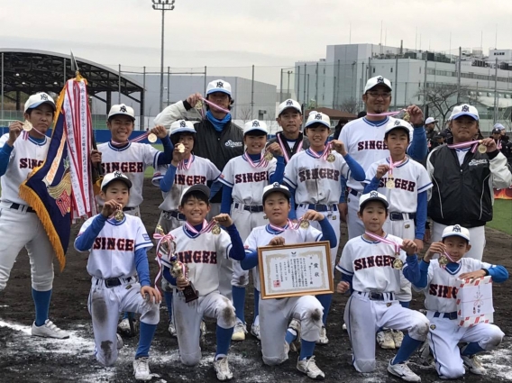 第37回守口市スポーツ少年団Aクラス親善交流野球大会　優勝